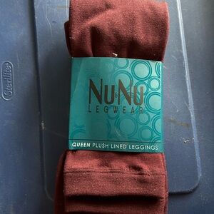 NuNu Legwear Queen Plush Lined Leggings